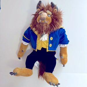 Rare 2016 Beast Large 24” Plush purchased on Disney Cruise Beauty & the Beast